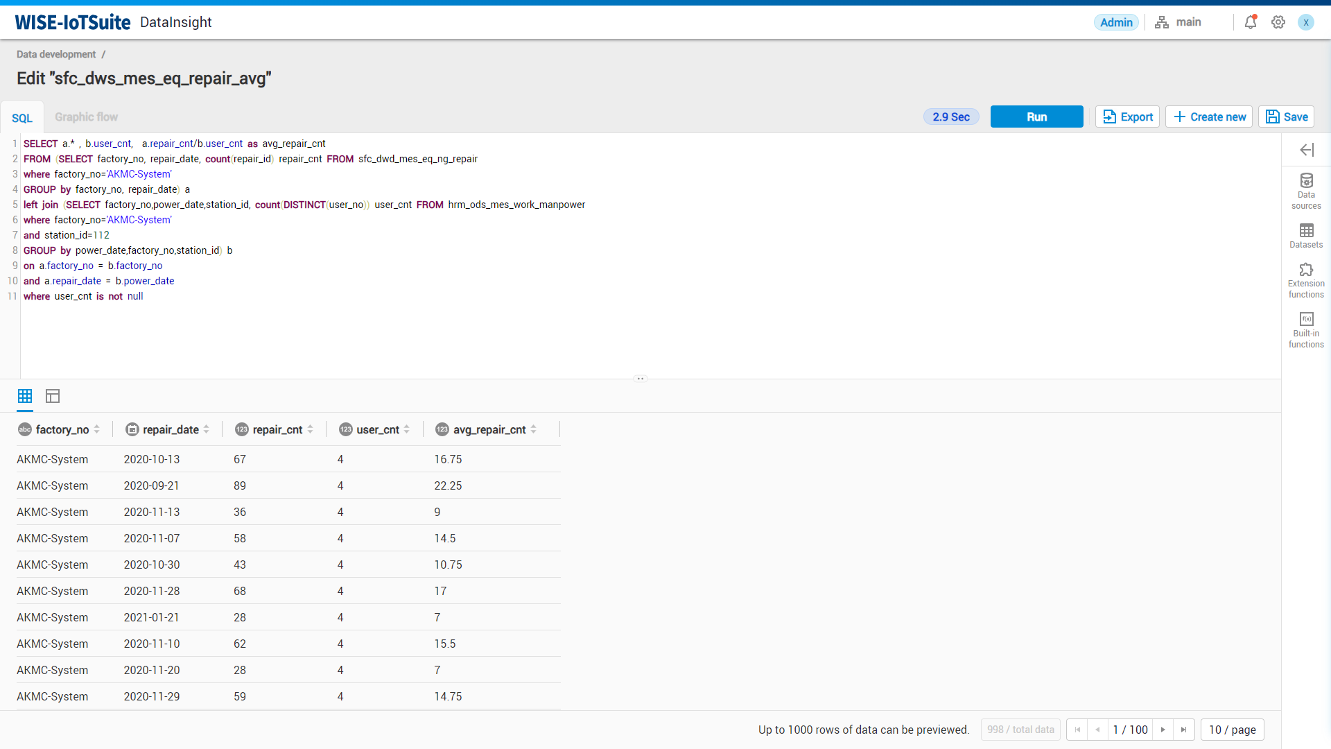 SQL Low-Code Development